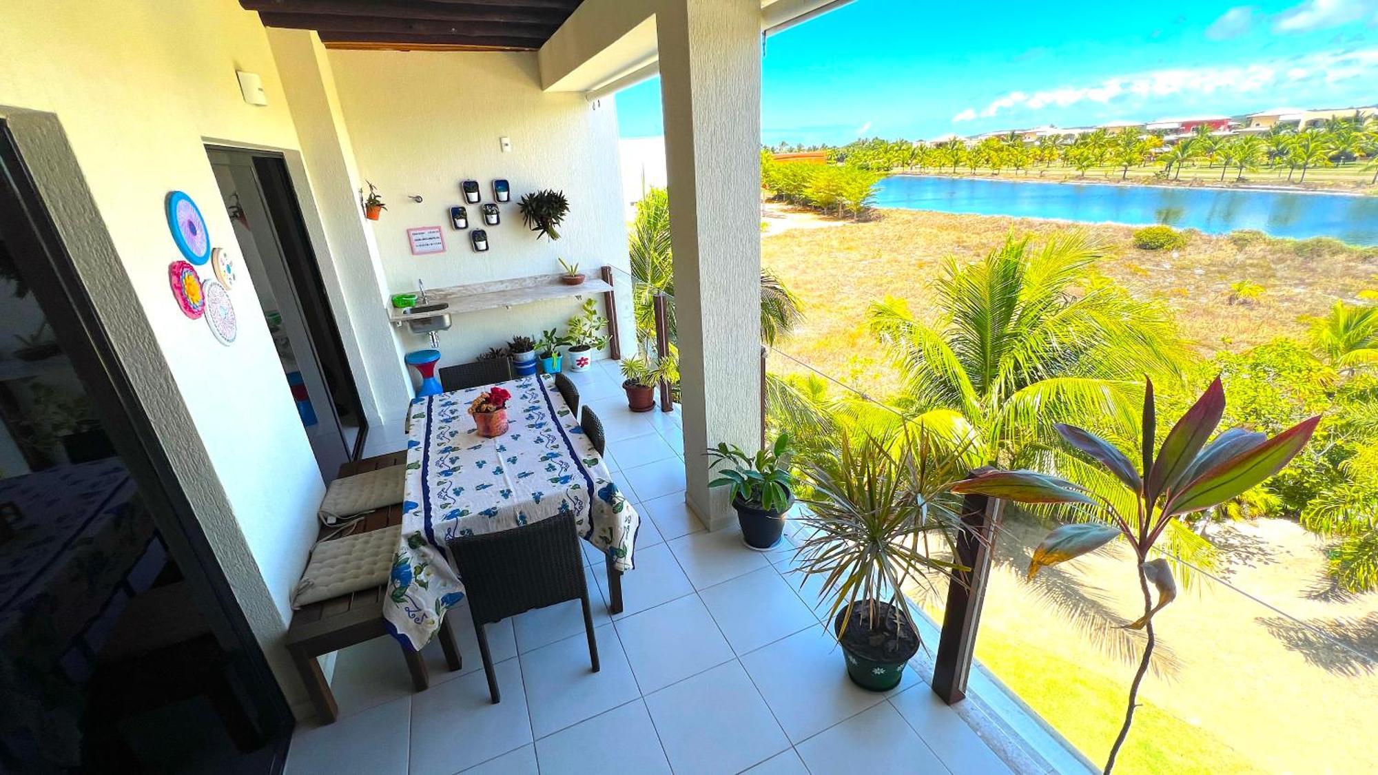 Apartamento Ilha Mediterrâneo Praia do Forte Exterior foto